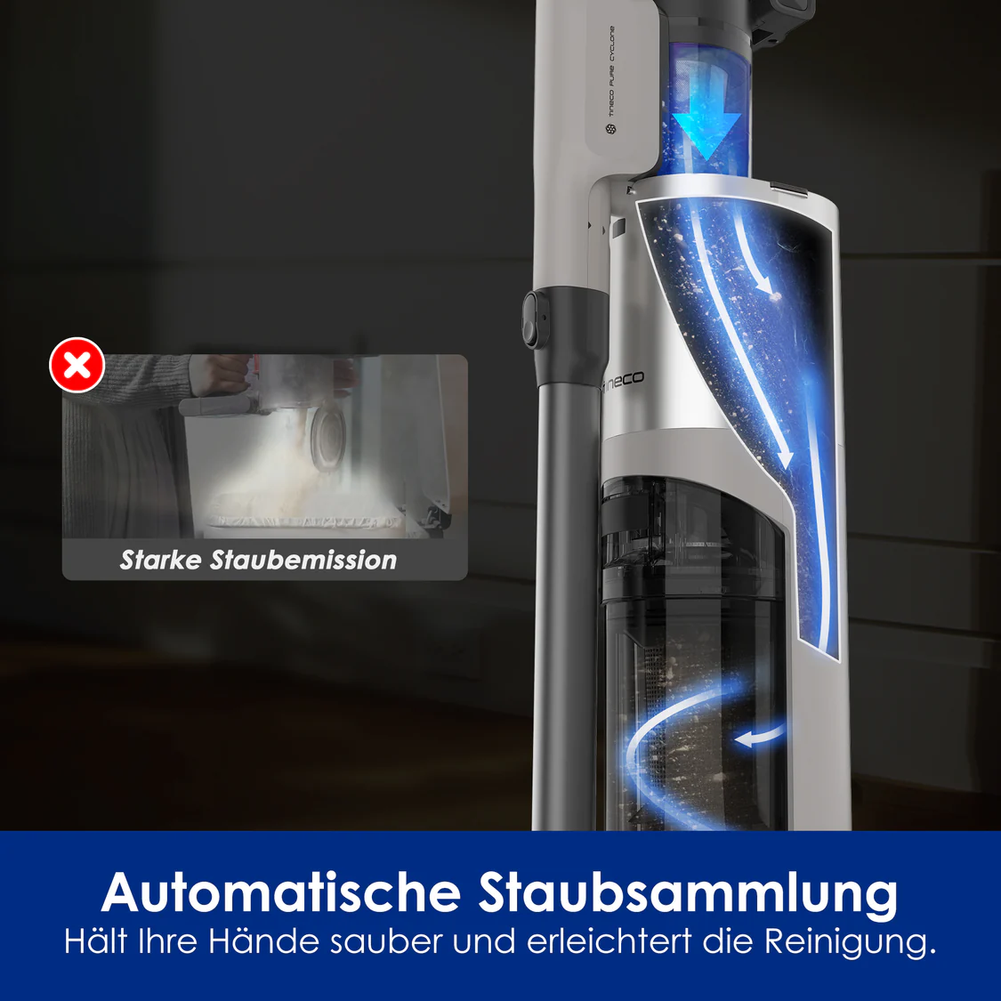 Tineco PURE ONE Station 5 Pro kabelloser smarter Staubsauger - Image 3