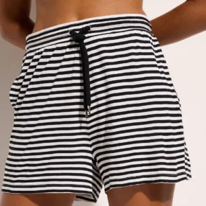 Strandshorts aus fließender Viskose