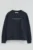 Navy-blue boxy-fit sweatshirt with Established 2012 Polo Club embroidery