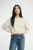Nude loose-fit sweatshirt with Polo Club raised logo